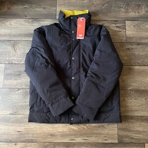 Levi's Men's Webster Western Puffer Jacket Black Size Medium